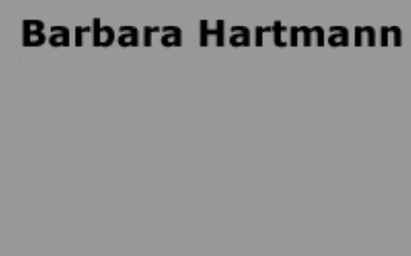 Barbara Hartmann - Web Developer